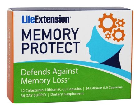 Memory Protect Contra a Perda da Memória - Cápsulas 36 Life Extension