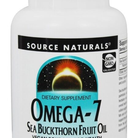 Omega – 7 Óleo de Frutos do Mar Buckthorn – 60 Cápsulas Vegetarianas Source Naturals — foto 1 Omega – 7 Óleo de Frutos do Mar Buckthorn – 60 Cápsulas Vegetarianas Source Naturals — foto 1