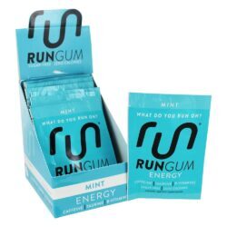 Desempenho Energy Sugar-Free Gum Mint - 12 Pacotes (s) Run Gum