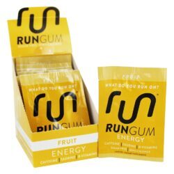 Performance Energy Sugar-Free Gum Fruit - 12 Pacotes (s) Run Gum