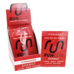 Desempenho Energia Canela de goma sem açúcar - 12 Pacotes (s) Run Gum