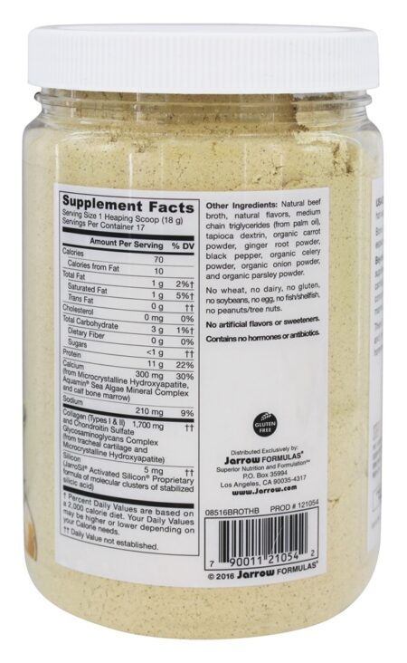 Além da carne de caldo de osso - 10.8 oz. Jarrow Formulas - Image 2