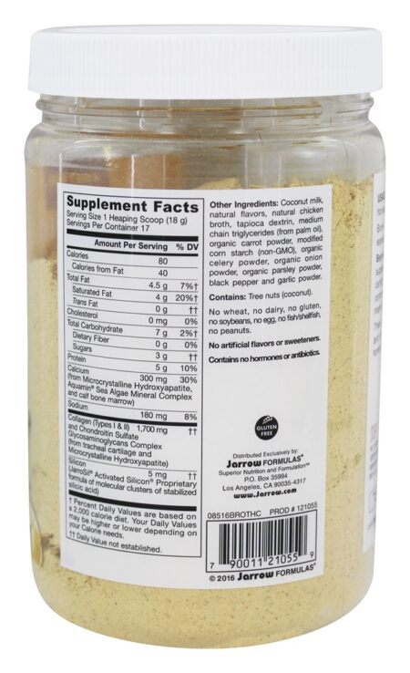 Além do caldo de osso Frango - 10.8 oz. Jarrow Formulas - Image 2