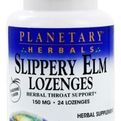 Escorregadio Olmo Losangos Tangerina 150 mg. - 24 Pastilhas Planetary Herbals