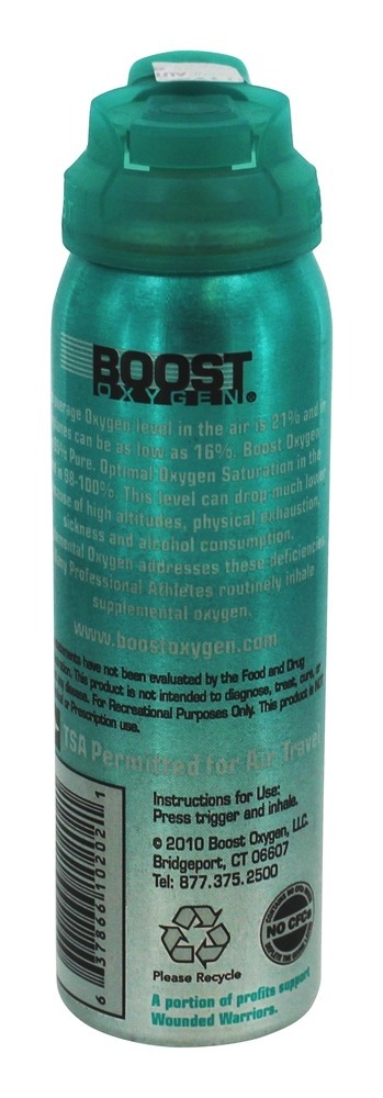 95 % Pure Mentol de Oxigênio-Eucalipto - 2 Literatura (s) Boost Oxygen - Imagem 2