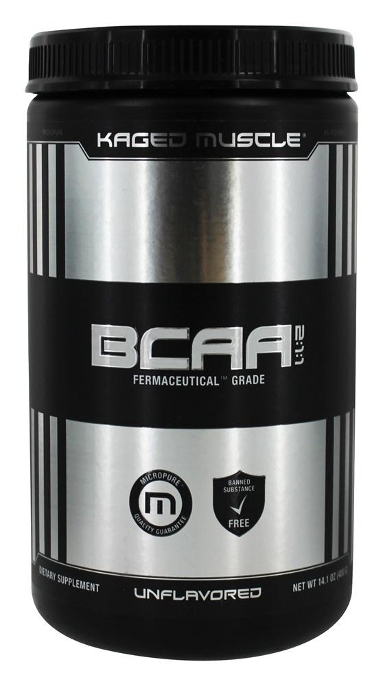 BCAA 2 : 1: 1 grau farmacêutico sem sabor - 14.1 oz. Kaged Muscle