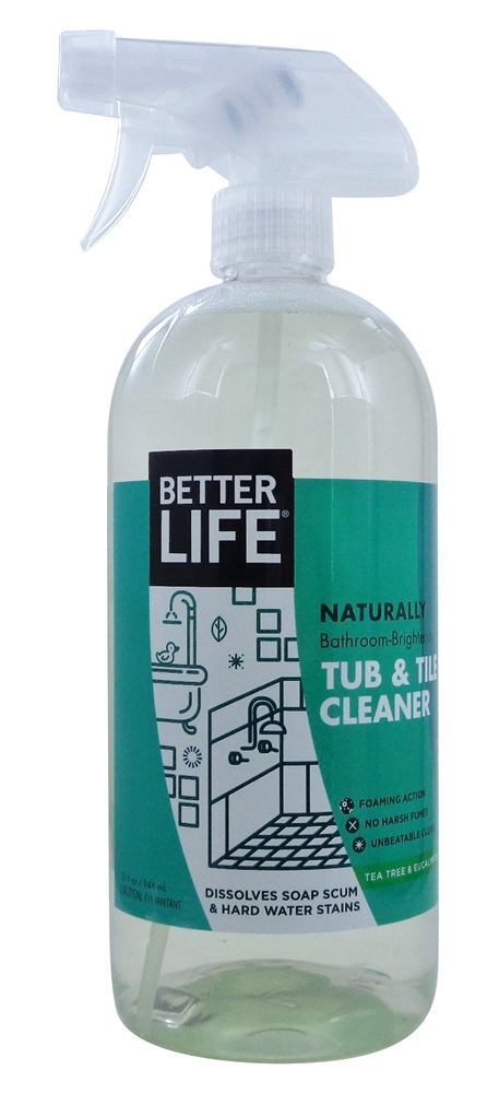 Naturalmente Banheiro-Iluminando Banheira & Telha Limpador Chá árvore & Eucalipto - 32 fl. oz. Better Life