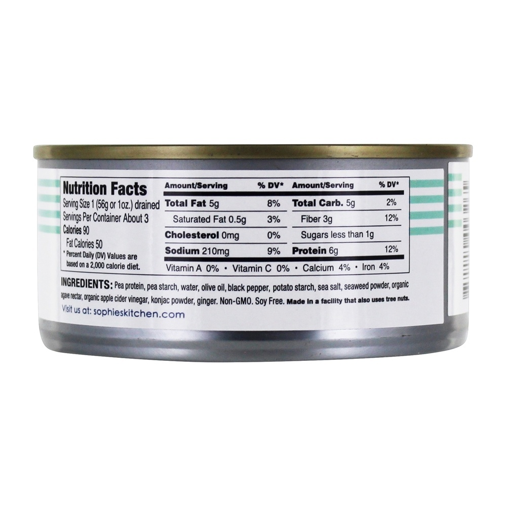 Vegano Toona Pimenta Preta - 6 oz. Sophie's Kitchen - Imagem 2