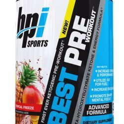 Melhor Congelamento Tropical Pré-Treino - 11.11 oz. BPI Sports