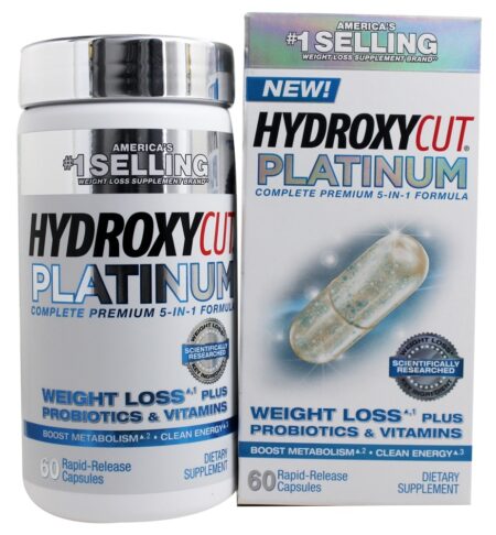 Platina Hydroxycut - Cápsulas 60 Muscletech Products