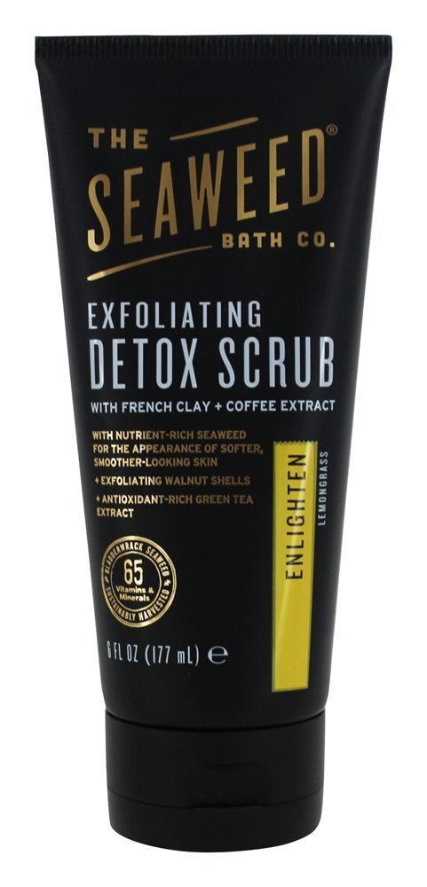 Esfoliante Esfoliante Detox Enlighten Lemongrass - 6 fl. oz. The Seaweed Bath Co.