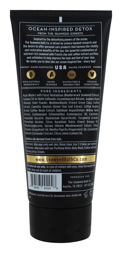 Esfoliante Esfoliante Detox Enlighten Lemongrass - 6 fl. oz. The Seaweed Bath Co. - Imagem 2