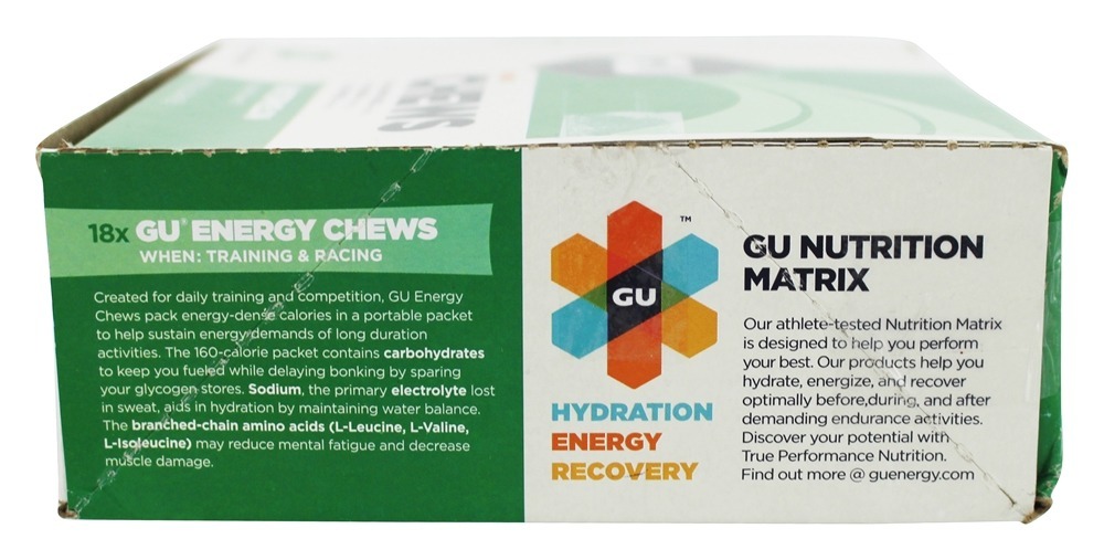 Energy Chees Box Melancia - 18 Pacotes (s) GU Energy - Imagem 3
