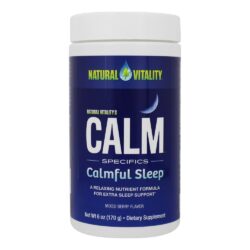 Calm Specifics Calmful Sleep Auxílio Para o Sono Sabor Frutas Mistas - 6 oz. Natural Vitality
