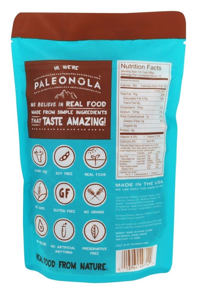 Granola grátis Granola Original - 10 oz. Paleonola - Imagem 2