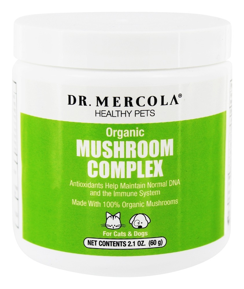 Complexo Cogumelo Orgânico Para Animais De Estimação - 2.1 oz. Dr. Mercola