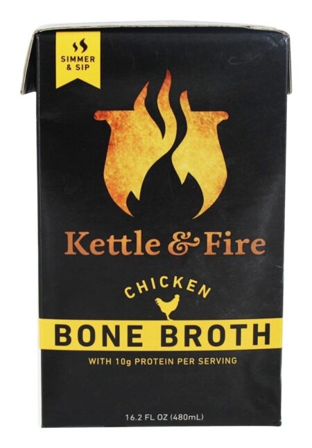 Frango de Caldo de Osso - 16.2 fl. oz. Kettle & Fire