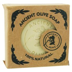 Sabonete de Bar Quadrado Moldado Natural - 5.29 oz. Ancient Olive Soap