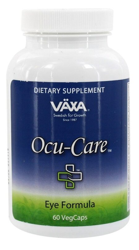 Ocu-Care + Eye Formula - 60 Cápsula (s) vegetal (s) Vaxa