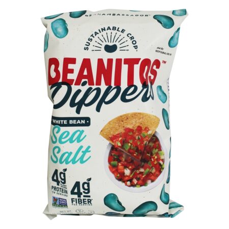 Feijão Branco Dippers Sea Salt - 10 oz. Beanitos