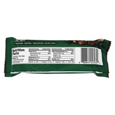 Quest Bar Barra de Proteína Sabor Café Mocha Chocolate Chip - 2.12 oz. Quest Nutrition - Image 2