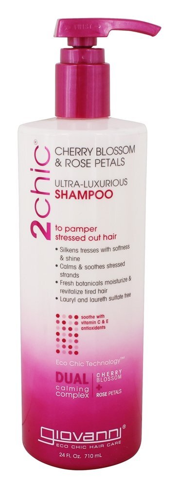 2chic Extremista Luxuoso Xampu Cereja Flor & Rosa Pétalas - 24 fl. oz. Giovanni