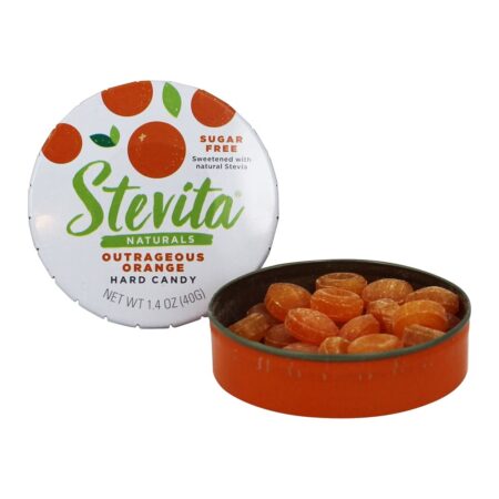 Doces Doces Adoçados com Laranja Estranha de Estévia - 1.4 oz. Stevita