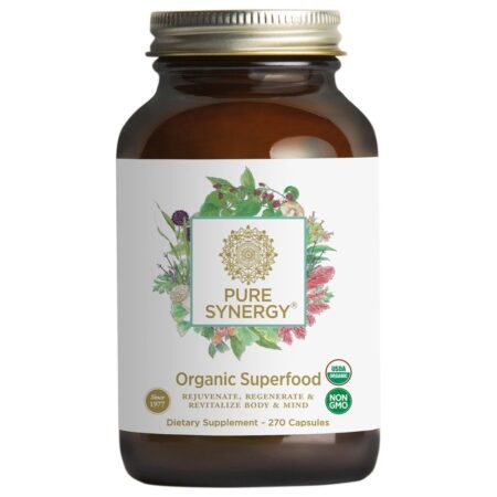 Superfood Orgânico - Cápsulas 270 Pure Synergy