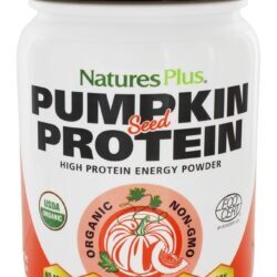 Pó de energia de alta proteína orgânica semente de abóbora - 0.95 lbs. Natures Plus