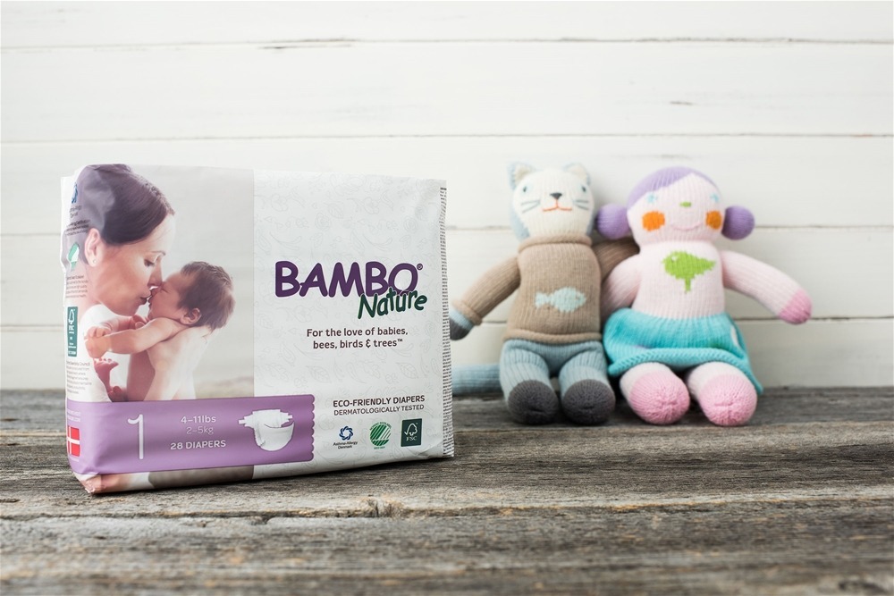Bebê Fraldas Etapa 1 Recém-nascido (4-11 lbs.) – 28 Fralda (s) Bambo Nature — foto 3 Bebê Fraldas Etapa 1 Recém-nascido (4-11 lbs.) - 28 Fralda (s) Bambo Nature - Imagem 4