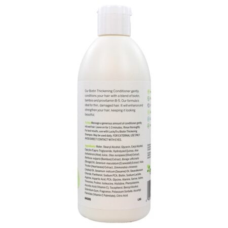 Condicionador Espessamento de Biotina - 18 fl. oz. LuckyTru - Image 2