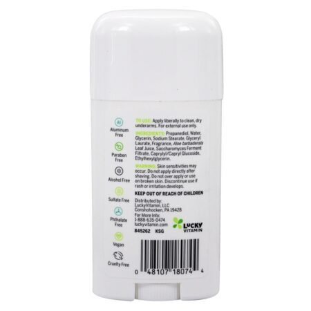 Natural Desodorante Vara Primavera Fresco - 1.7 oz. LuckyTru - Imagem 2