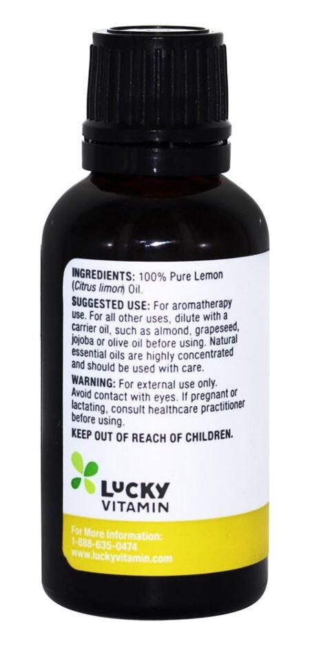 Óleo Essencial de Limão 100% Pure - 1 fl. oz. LuckyAromas - Image 2