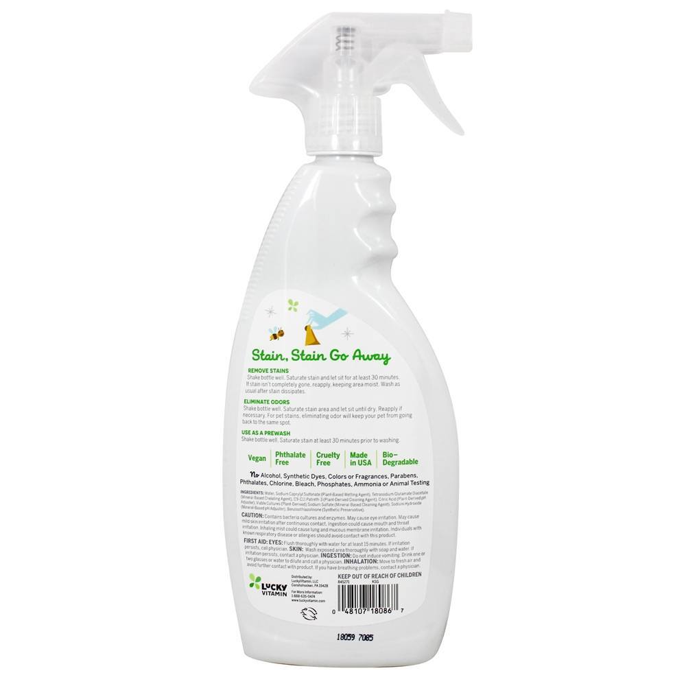 Removedor de Manchas à Base de Plantas sem Sabor - 22 fl. oz. LuckyPlanet - Imagem 2