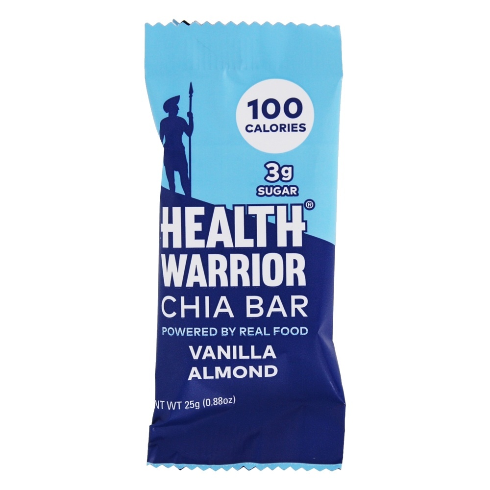 Chia Bar De Amêndoa De Baunilha - 0.88 oz. Health Warrior
