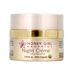 Creme Facial Noite Orgânica Extra Sensível - 1.75 fl. oz. Honey Girl Organics