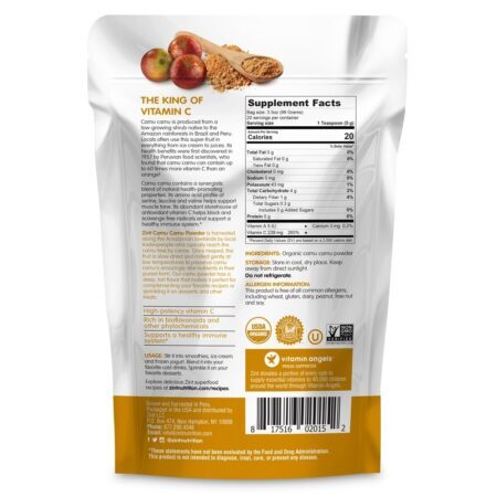 Pó Orgânico Camu Camu - 3.5 oz. Zint - Imagem 2