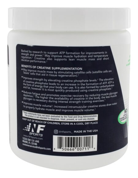 Aminoácido de origem natural da creatina - 10.6 oz. NF Sports - Image 3