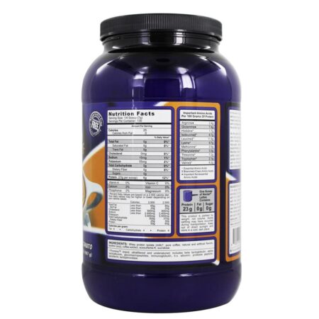 Nectar Lattes Whey Protein Isolate Powder Caramel Macchiato - 2 lbs. Syntrax - Image 2