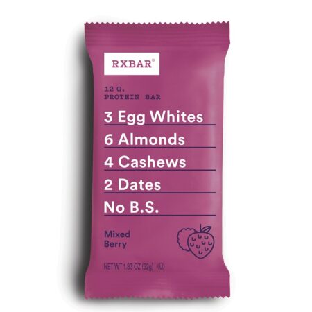 Barra de Proteína Baga Mista - 1.83 oz. RXBAR