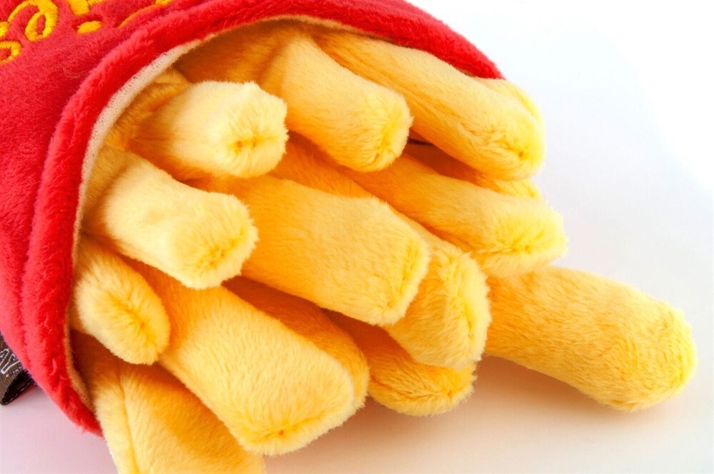 Brinquedo para cachorro de batatas fritas de pelúcia clássico americano P.L.A.Y - Imagem 2