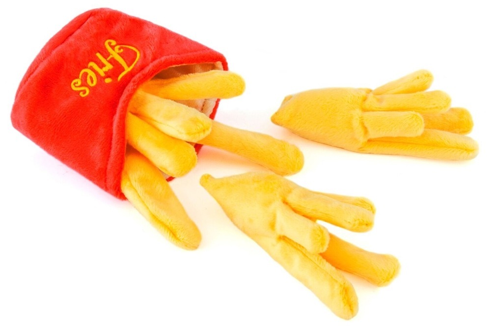 Brinquedo para cachorro de batatas fritas de pelúcia clássico americano P.L.A.Y - Imagem 3