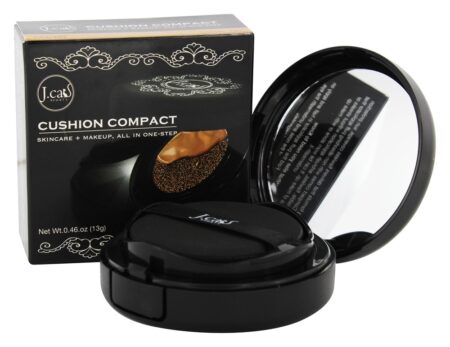 All-In-One Foundation Almofada Bronzeado Dourado Compacto - 0.46 oz. J.Cat Beauty - Image 2