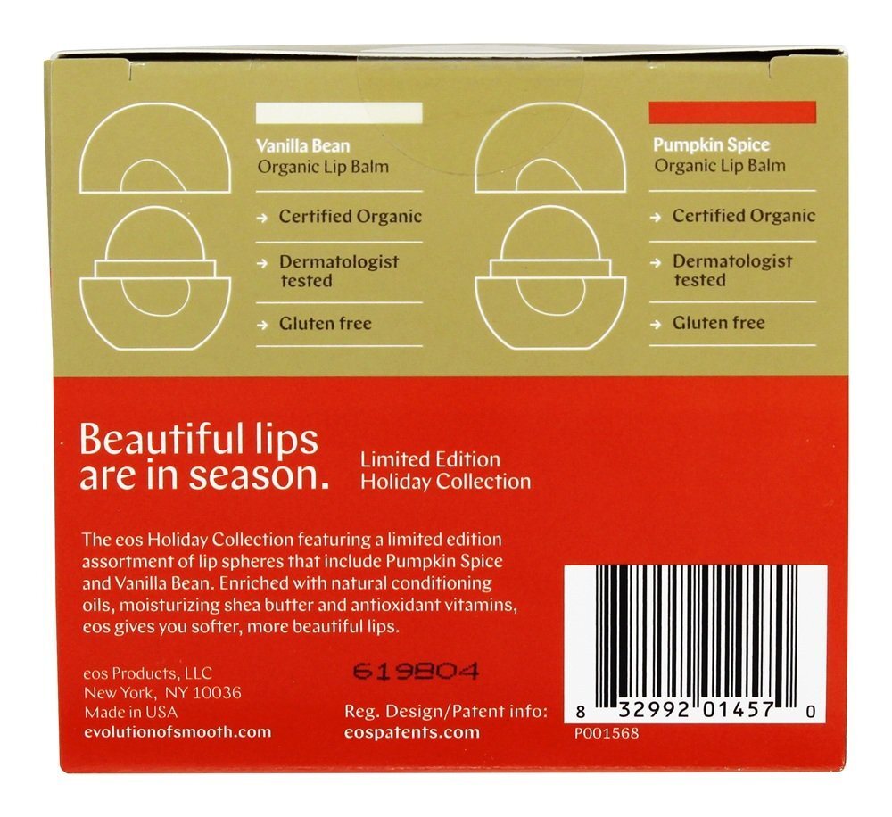 Colecção De Férias Deliciosamente Suave Lábio Esferas De Bálsamo - 2 Edição limitada de contagem EOS Evolution of Smooth - Imagem 3