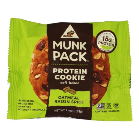 Tempero De Aveia De Biscoito De Proteína Soft-Baked - 2.96 oz. Munk Pack