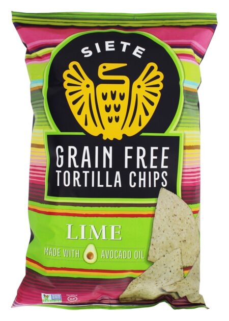 Chips de tortilha grátis sem grão - 5 oz. Siete