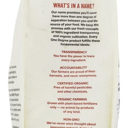 Farinha de Fife Vermelha Orgânica - 32 oz. One Degree Organic Foods - Imagem 4