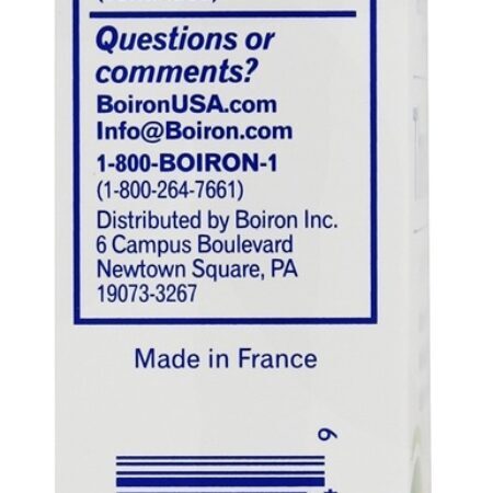 ThroatCalm medicamento homeopático para alívio da dor de garganta - 60 Tablets Boiron - Imagem 3