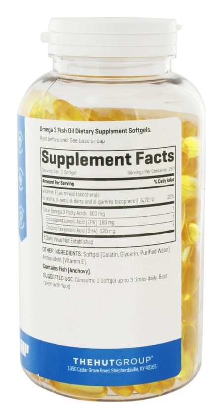 Omega 3 - 250 Softgels MyProtein - Image 2