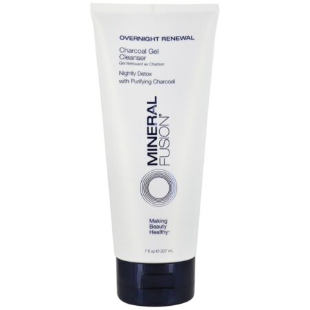 Overnight Renewal Gel de Limpeza de Carvão Vegetal - 7 fl. oz. Mineral Fusion